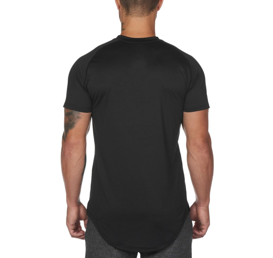 Custom Men’s Gym T-Shirt – Breathable, Quick-Dry Workout & Sportswear