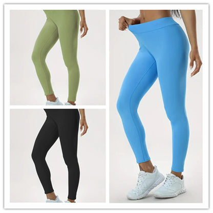 High-Waist Slim-Fit Leggings – For Workout & Everyday Wear