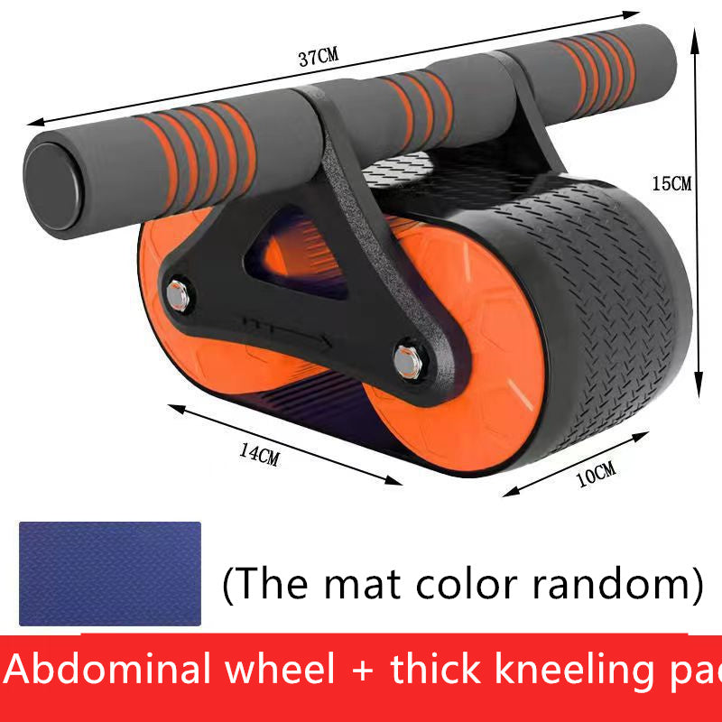 Automatic Rebound Ab Wheel Roller – Core & Waist Trainer for Home Workouts