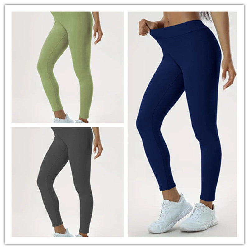 High-Waist Slim-Fit Leggings – For Workout & Everyday Wear