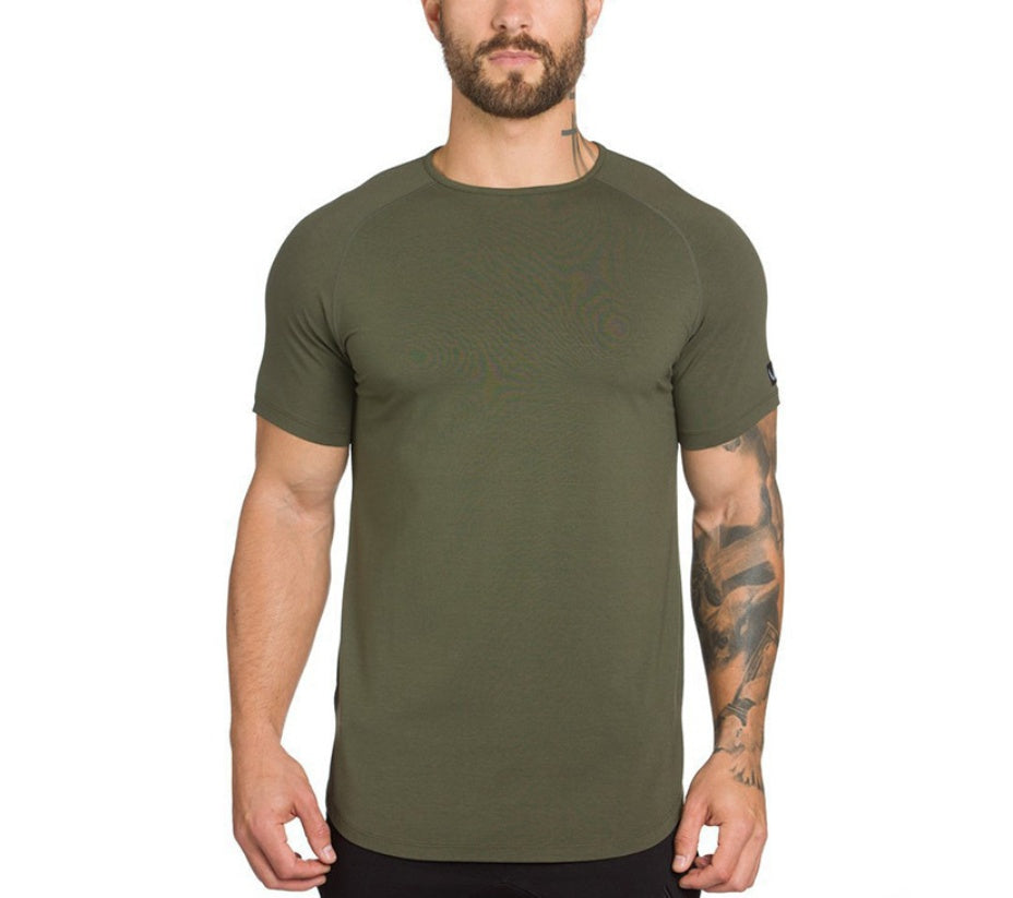 Custom Men’s Gym T-Shirt – Breathable, Quick-Dry Workout & Sportswear