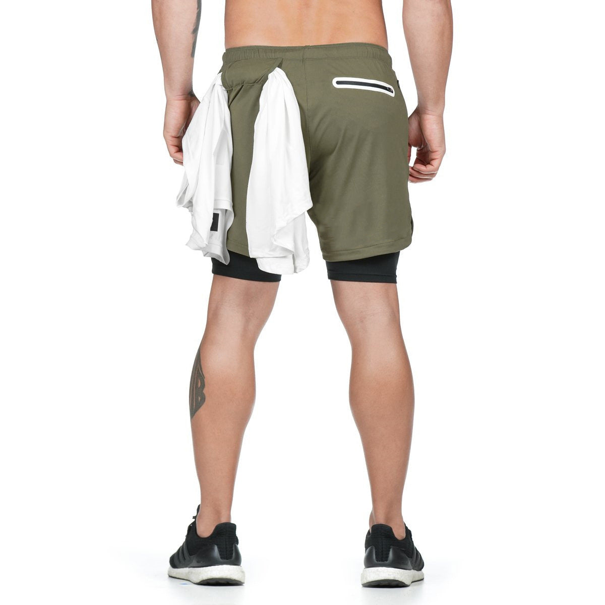 2-Pack Lightweight Quick-Dry Athletic Shorts – Breathable and Versatile for Training and Everyday Wear