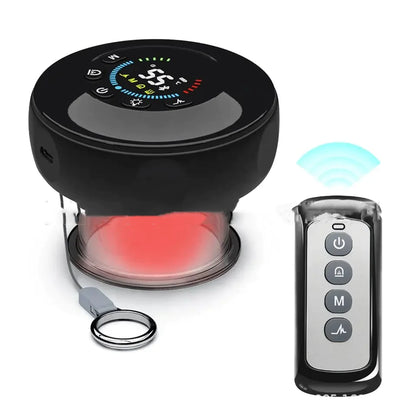 Cupping Massager – Portable Muscle Relief with Red Light Therapy