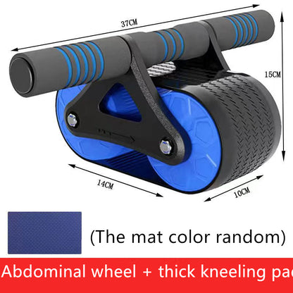 Automatic Rebound Ab Wheel Roller – Core & Waist Trainer for Home Workouts