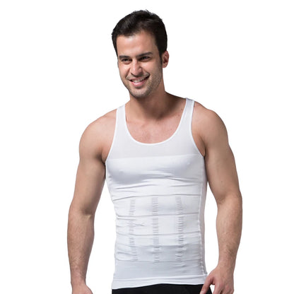 Men's Slimming Compression Vest – Waist Cincher & Body Shaper