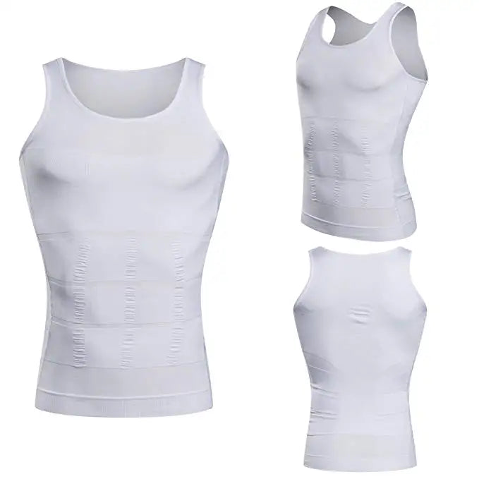 Men's Slimming Compression Vest – Waist Cincher & Body Shaper