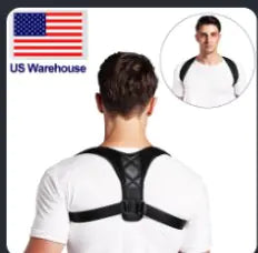 Adjustable Clavicle Support Brace – Posture Corrector for Back & Neck Pain Relief