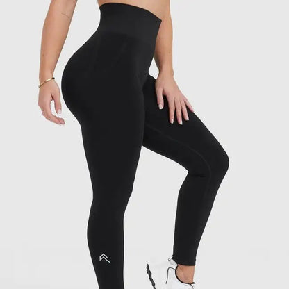 Seamless High Waist Compression Yoga Pants – Fitness and Everyday Comfort