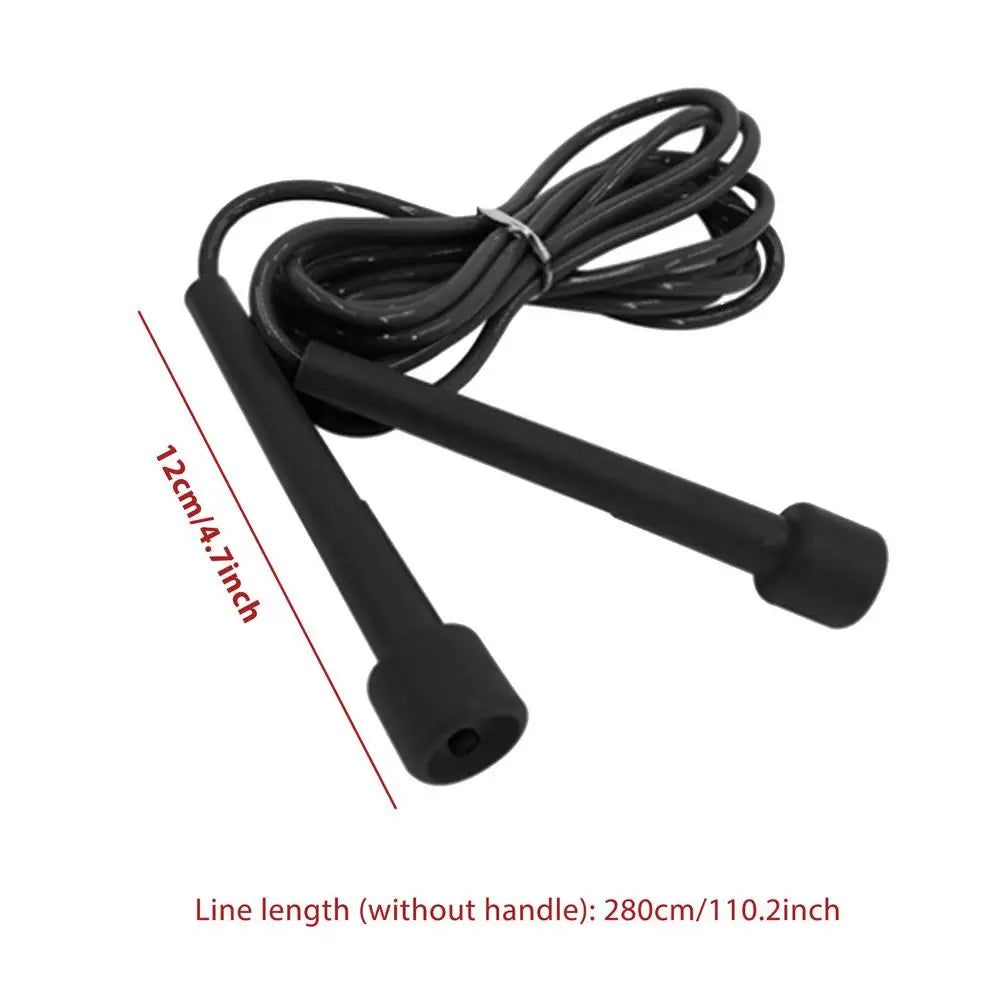 Adjustable PVC Speed Jump Rope – Non-Slip Handle, Cardio & Strength Training