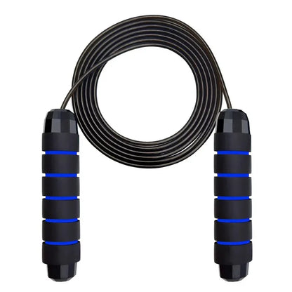 Adjustable Speed Jump Rope – PVC Coated Steel Wire for Fitness & Cardio