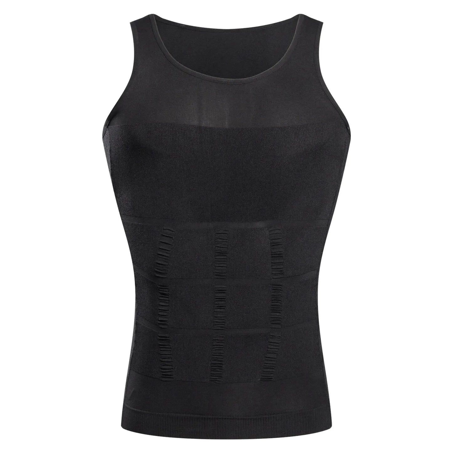 Men's Seamless Compression Vest – Waist Trainer & Belly Control Shapewear