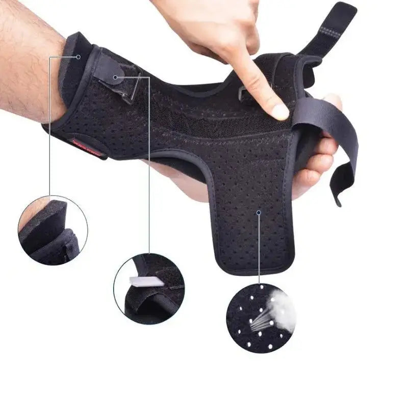 Adjustable Splint Brace – Heel, Foot & Arch Support Brace for Pain Relief & Recovery