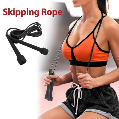 Adjustable PVC Speed Jump Rope – Non-Slip Handle, Cardio & Strength Training