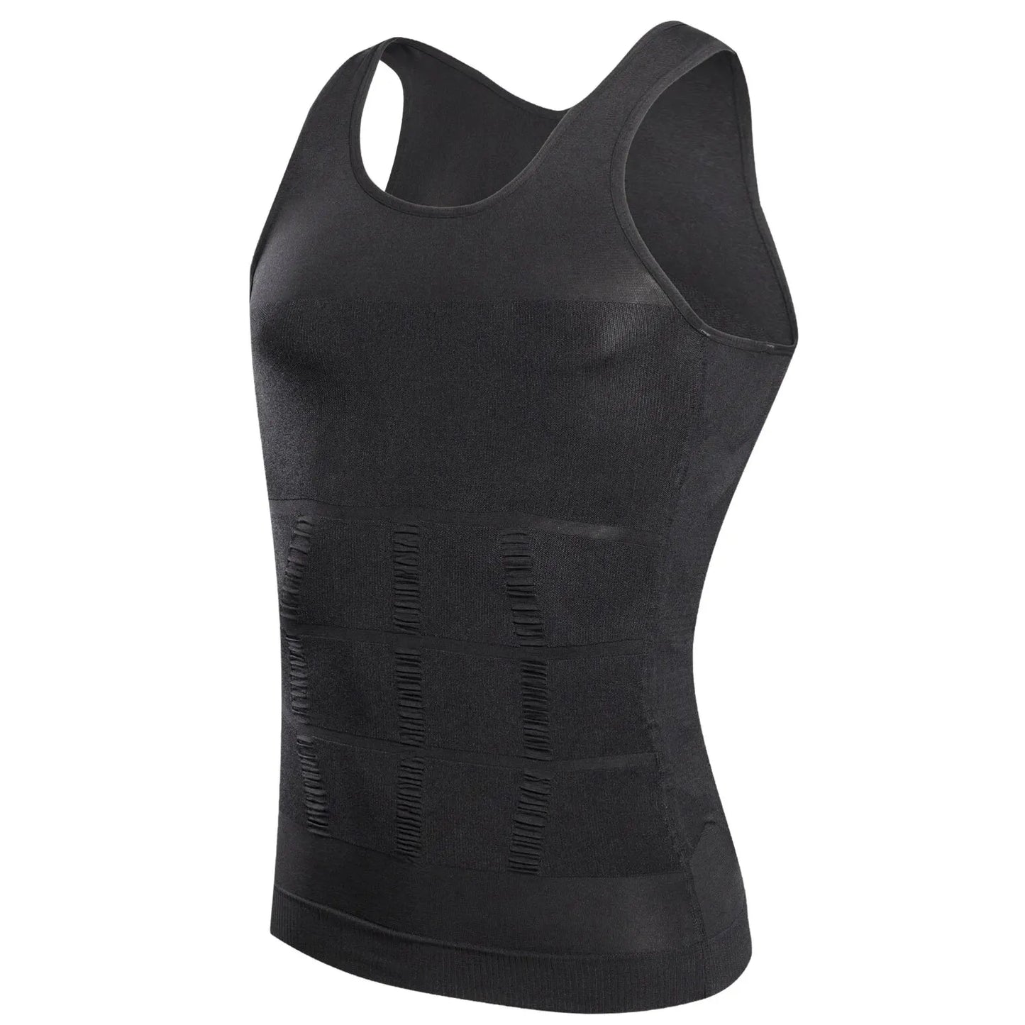 Men's Seamless Compression Vest – Waist Trainer & Belly Control Shapewear