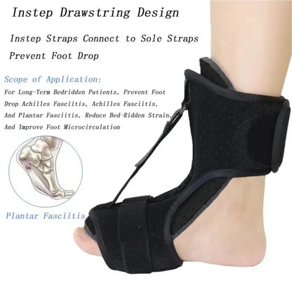 Adjustable Splint Brace – Heel, Foot & Arch Support Brace for Pain Relief & Recovery