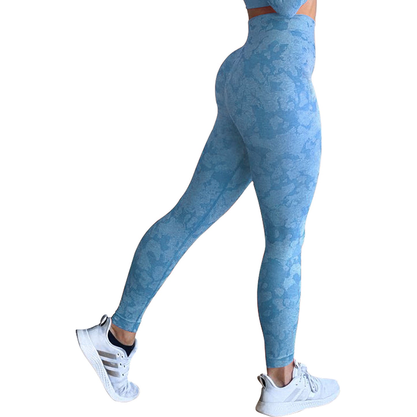 Seamless Jacquard Fitness Yoga Pants