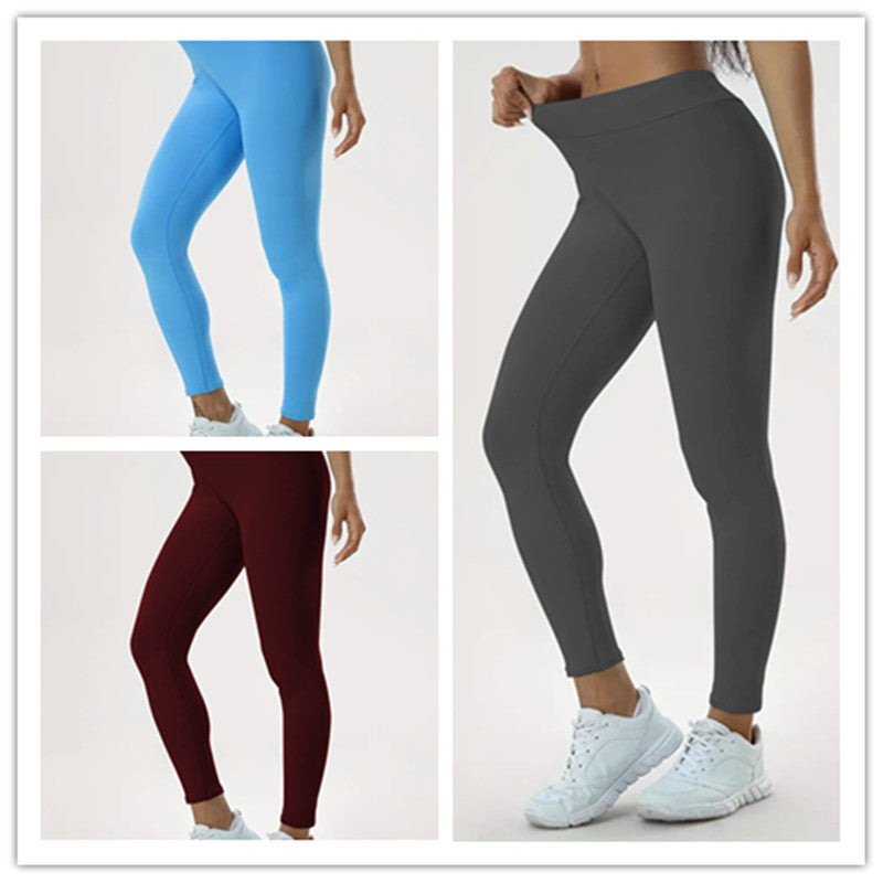 High-Waist Slim-Fit Leggings – For Workout & Everyday Wear