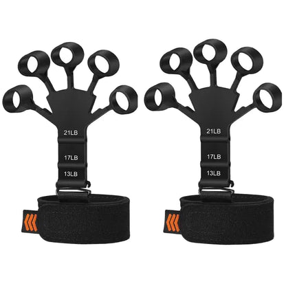 6-Level Adjustable Finger Grip Strengthener for Hand & Forearm Training