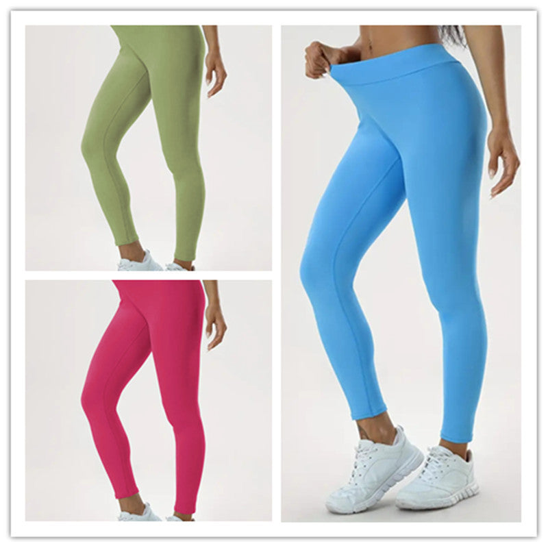 High-Waist Slim-Fit Leggings – For Workout & Everyday Wear