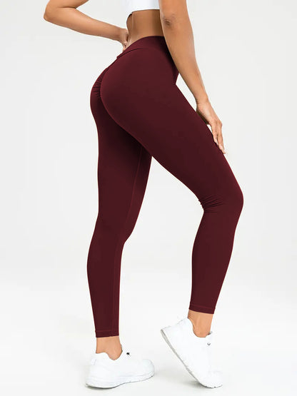 High-Waist Slim-Fit Leggings – For Workout & Everyday Wear