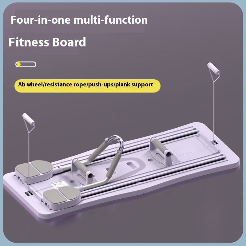 Multifunctional Supine Board & Ab Wheel – Full-Body Strength Training for Core, Abs, and Total Body Conditioning