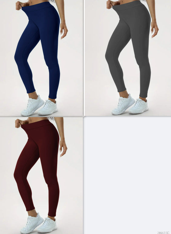 High-Waist Slim-Fit Leggings – For Workout & Everyday Wear