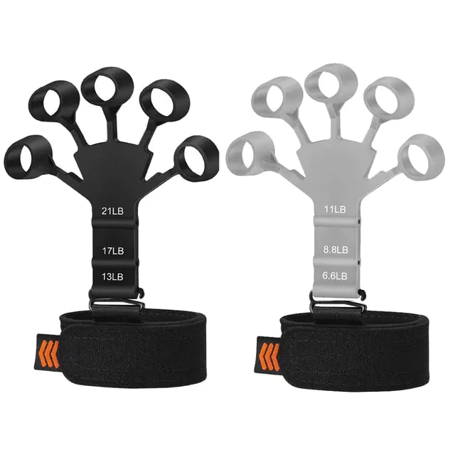 6-Level Adjustable Finger Grip Strengthener for Hand & Forearm Training