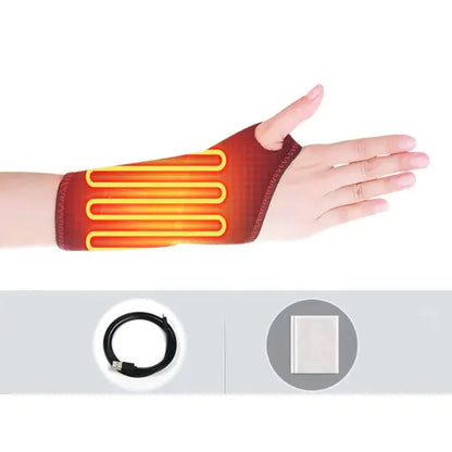 Sports Electric Heated Bracer – Pain Relief, Circulation Boost, & Wrist Support